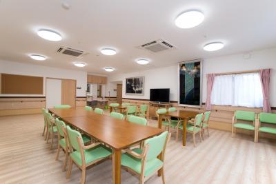 老人ホーム：食堂